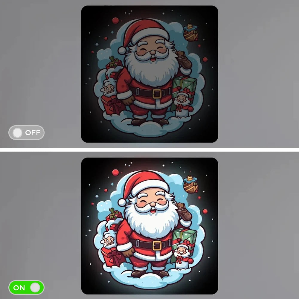 Santa Claus Neon Artwork Sign
