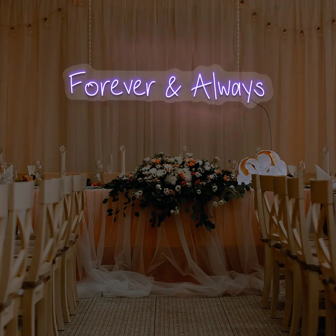 Forever And Always Sign