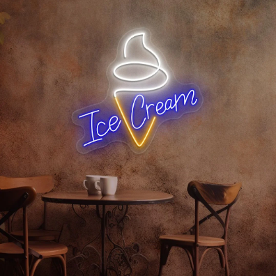 Ice Cream Neon Sign