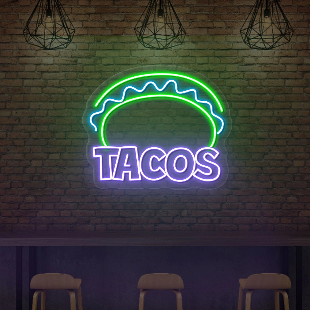 Mexican Taco Led Neon Sign