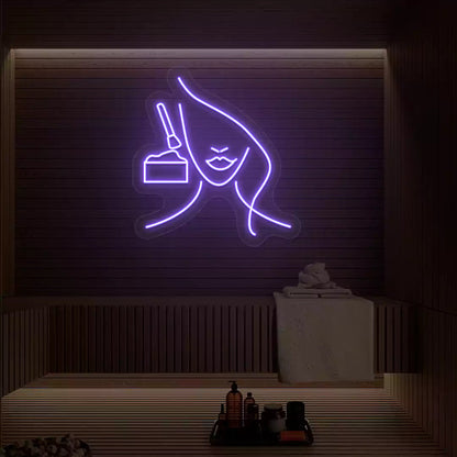 Facial Retreat Neon Sign