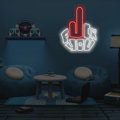 F*ck You Neon Artwork Sign