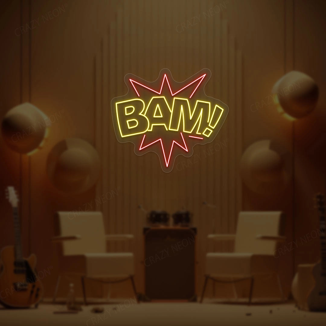 BAM Neon Sign