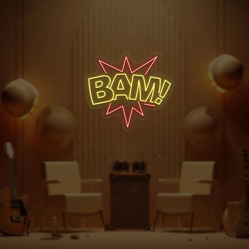 BAM Neon Sign
