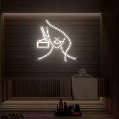 Facial Retreat Neon Sign