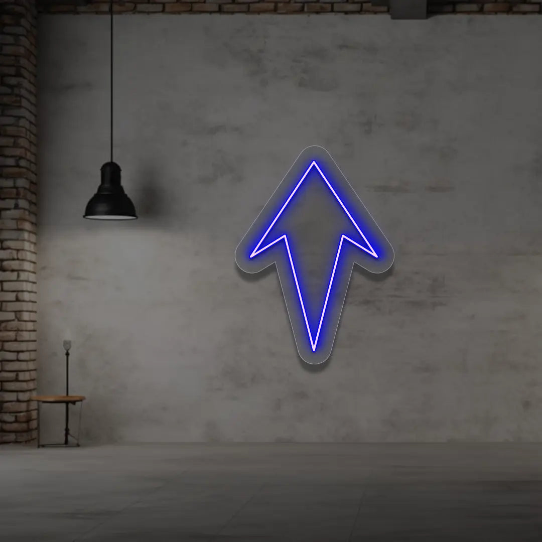 UP Arrow Neon Sign