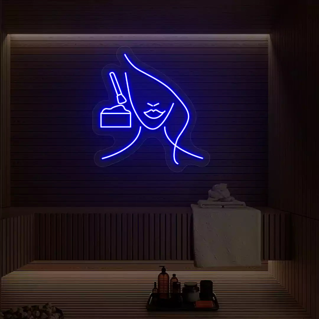 Facial Retreat Neon Sign