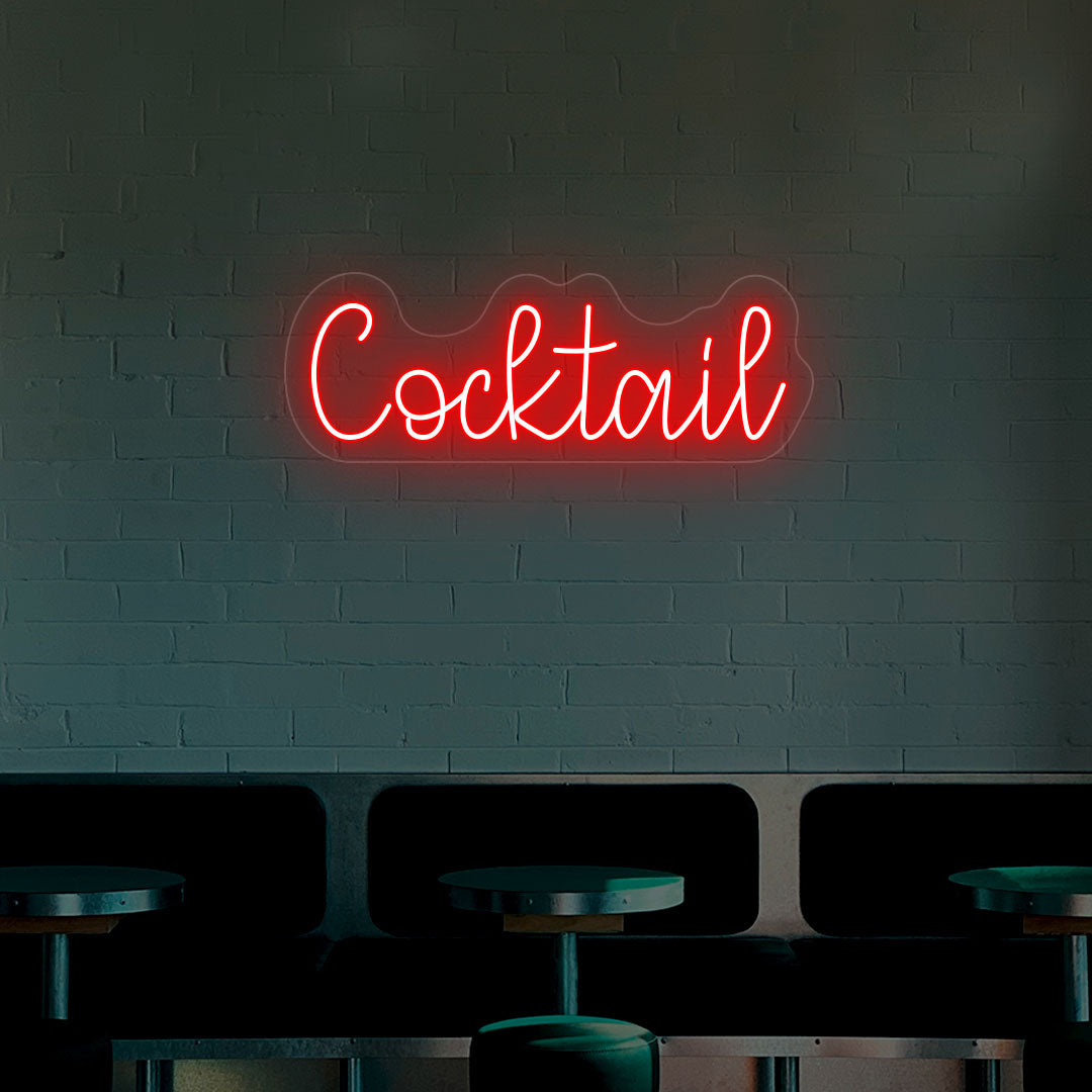 Crazy Cocktail Bar Neon Sign