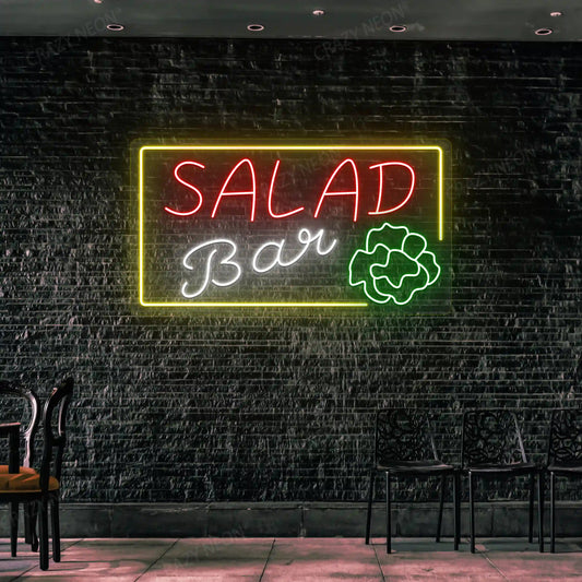 Salad Bar Neon Sign