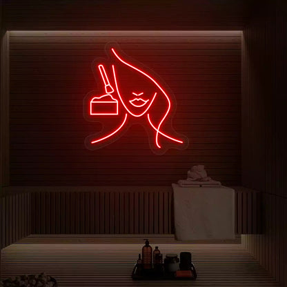 Facial Retreat Neon Sign