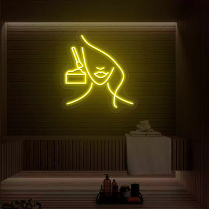 Facial Retreat Neon Sign