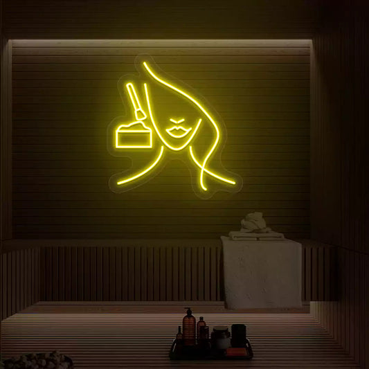 Facial Retreat Neon Sign