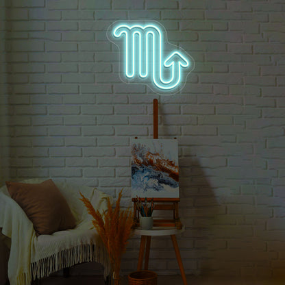 Scorpio Zodiac Neon Sign