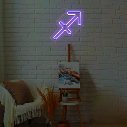 Sagittarius Zodiac Neon Sign