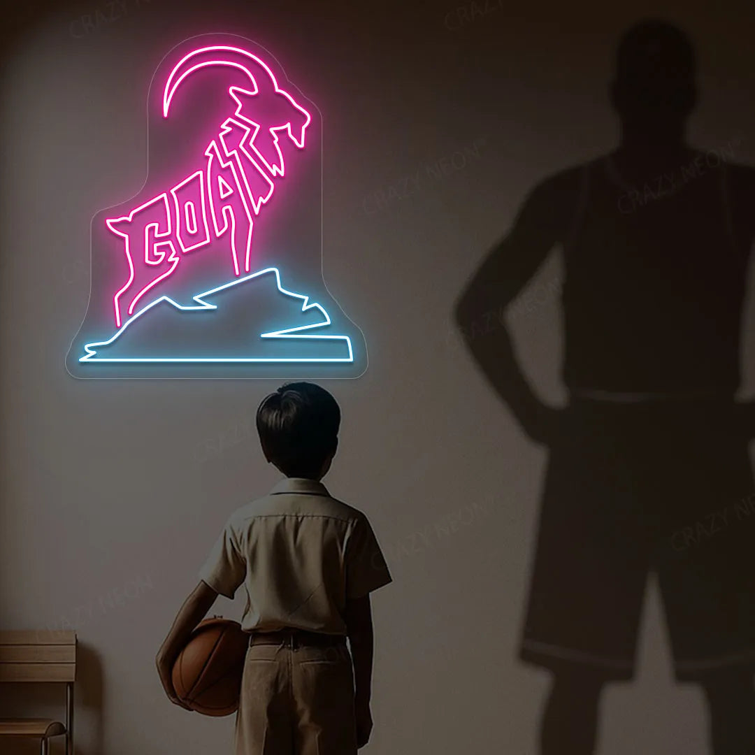 GOAT Neon Sign
