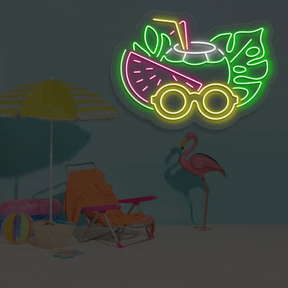 Coconut Chill Neon Sign