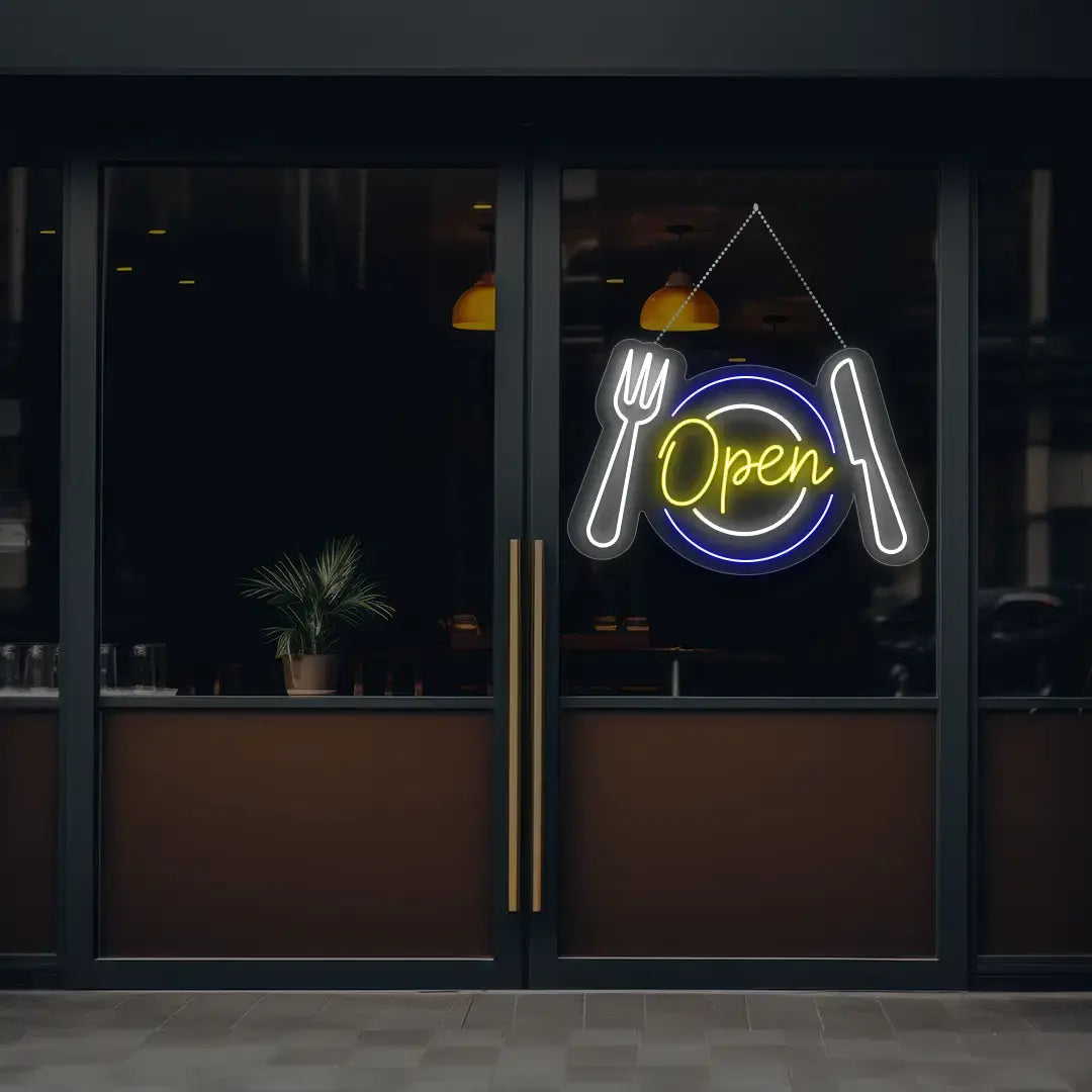 Diner Open Neon Sign