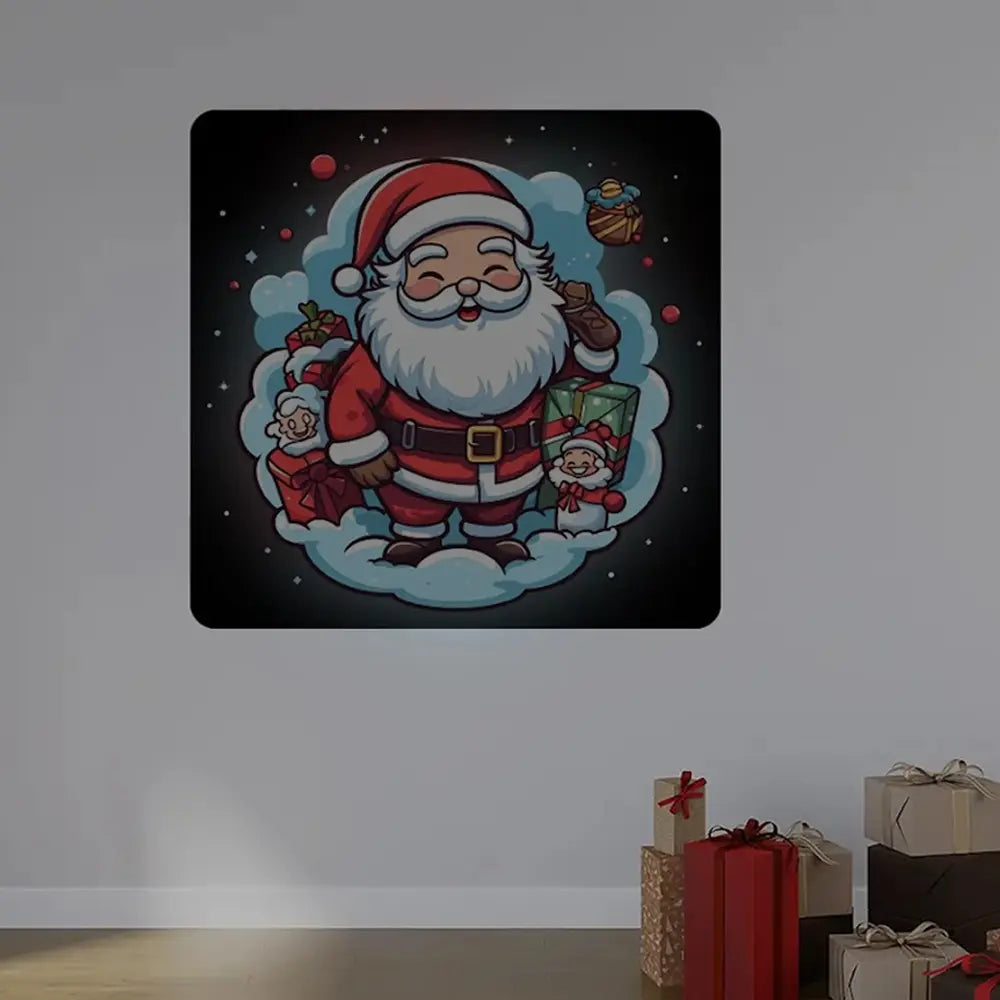 Santa Claus Neon Artwork Sign