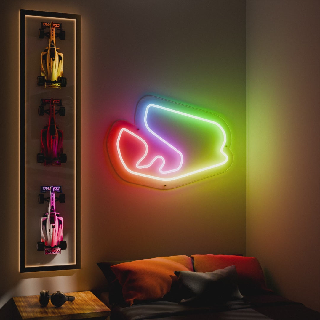 Jose Carlos Pace Grand Prix Circuit Neon Sign