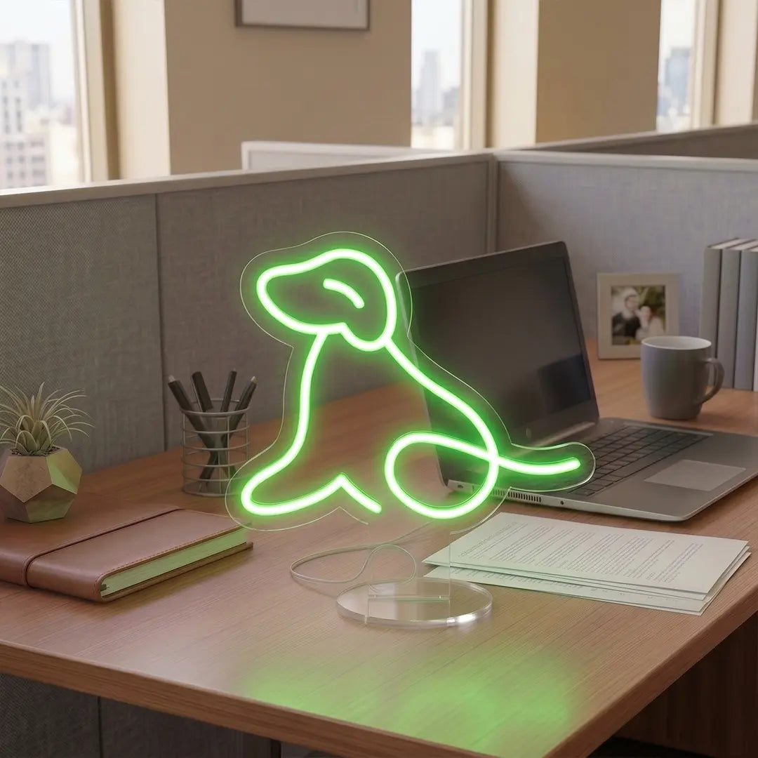 Woof Dog Mini Neon Sign