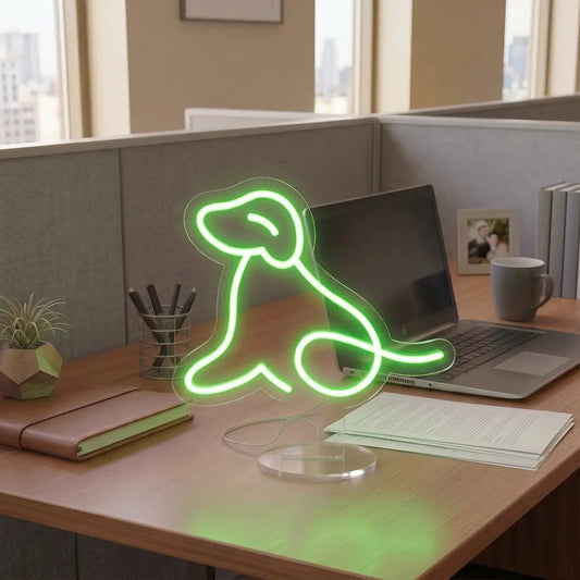 Woof Dog Mini Neon Sign