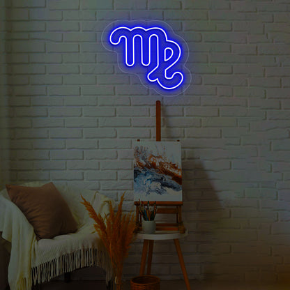 Virgo Zodiac Neon Sign