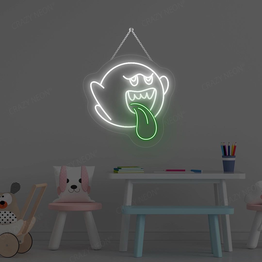 Cute Ghost Neon Sign