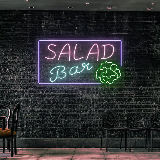 Salad Bar Neon Sign