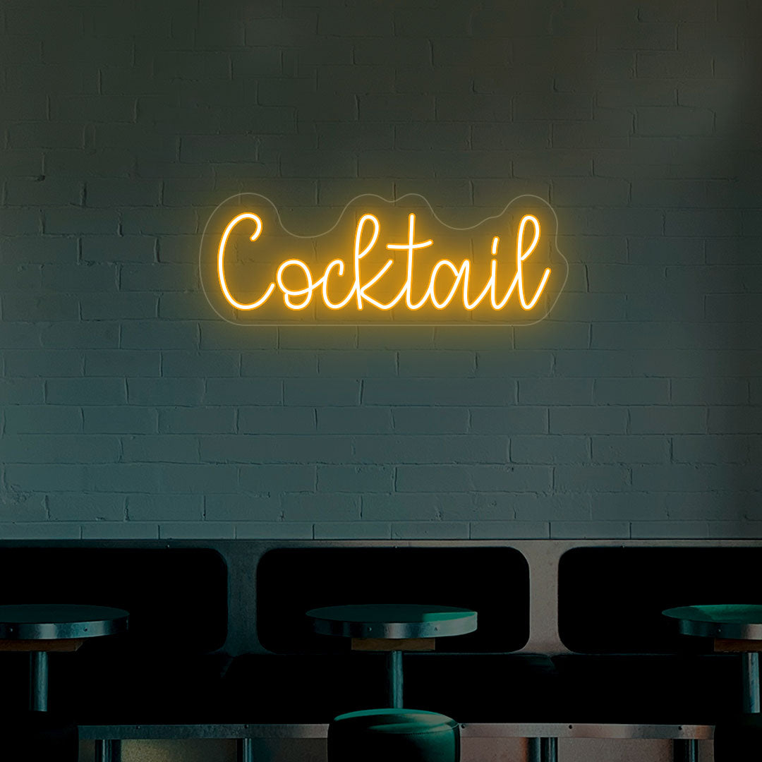 Crazy Cocktail Bar Neon Sign
