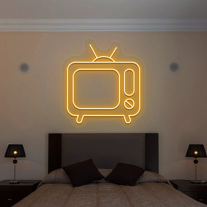 Retro TV Vintage Neon Sign