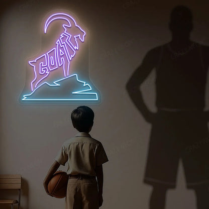 GOAT Neon Sign