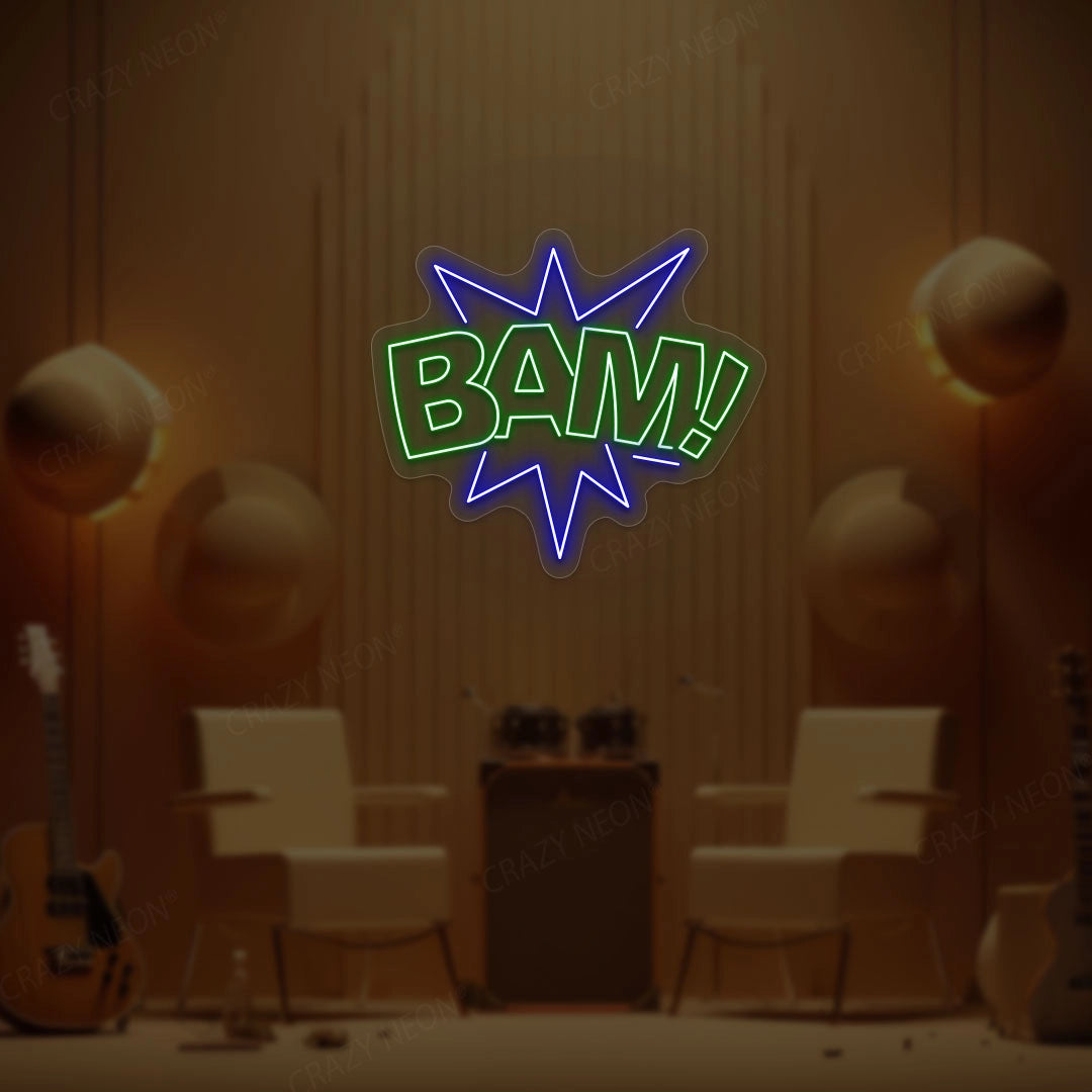 BAM Neon Sign