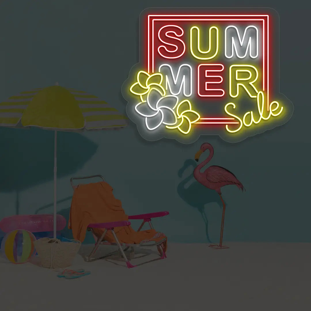 Summer Sale Neon Sign