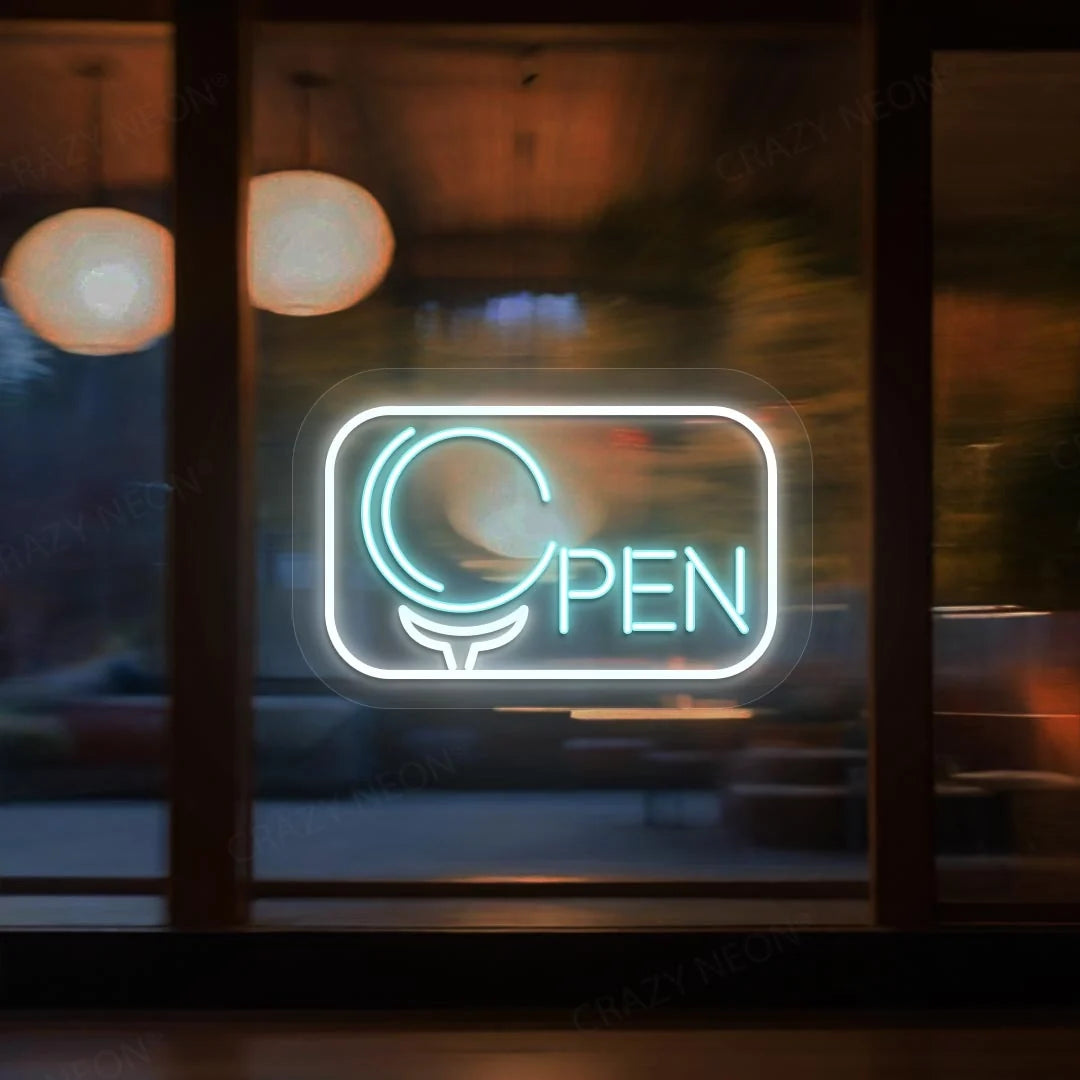 Golf Open Neon Sign