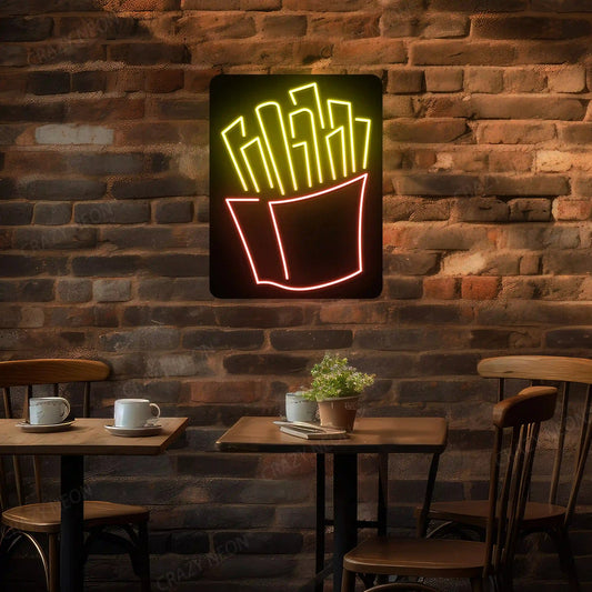 Fries Neon Sign