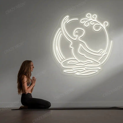 Chi Flow meditation Neon Sign