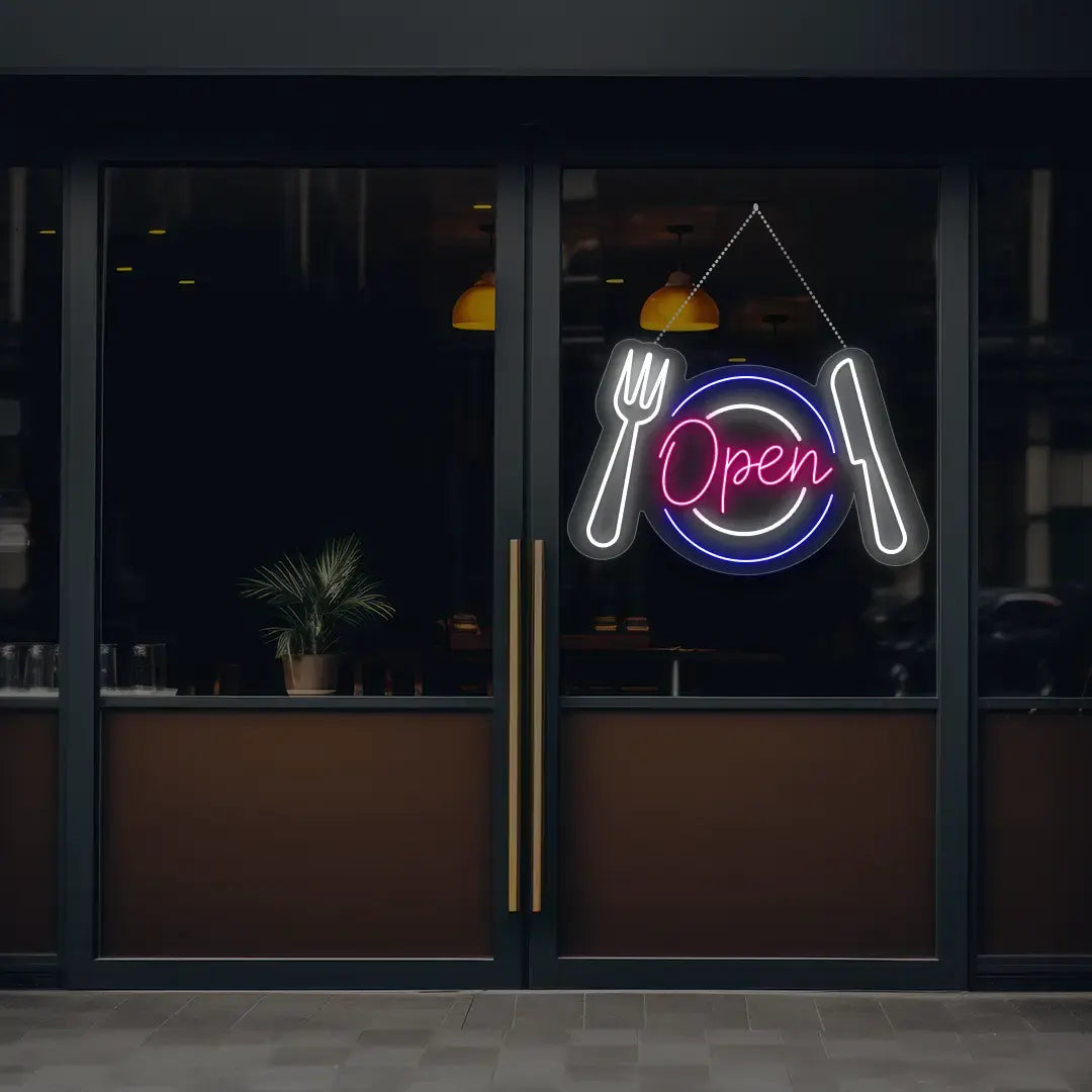 Diner Open Neon Sign