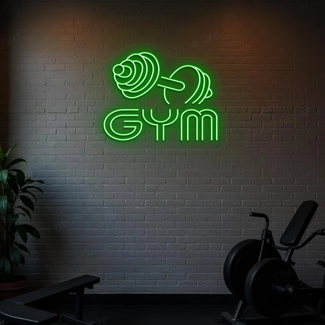 Gym Dumble Neon Sign