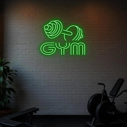 Gym Dumble Neon Sign