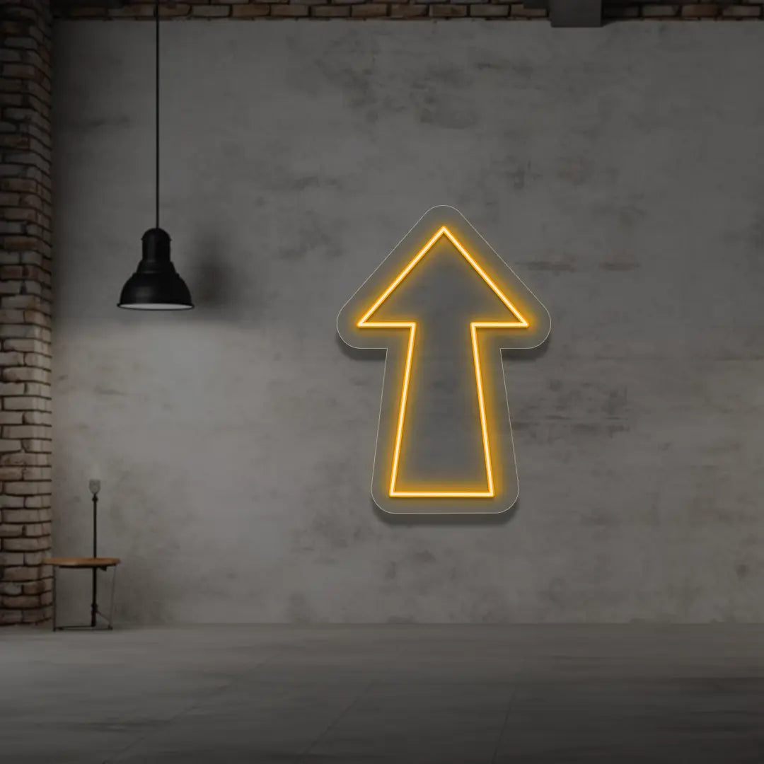 UP Arrow Neon Sign