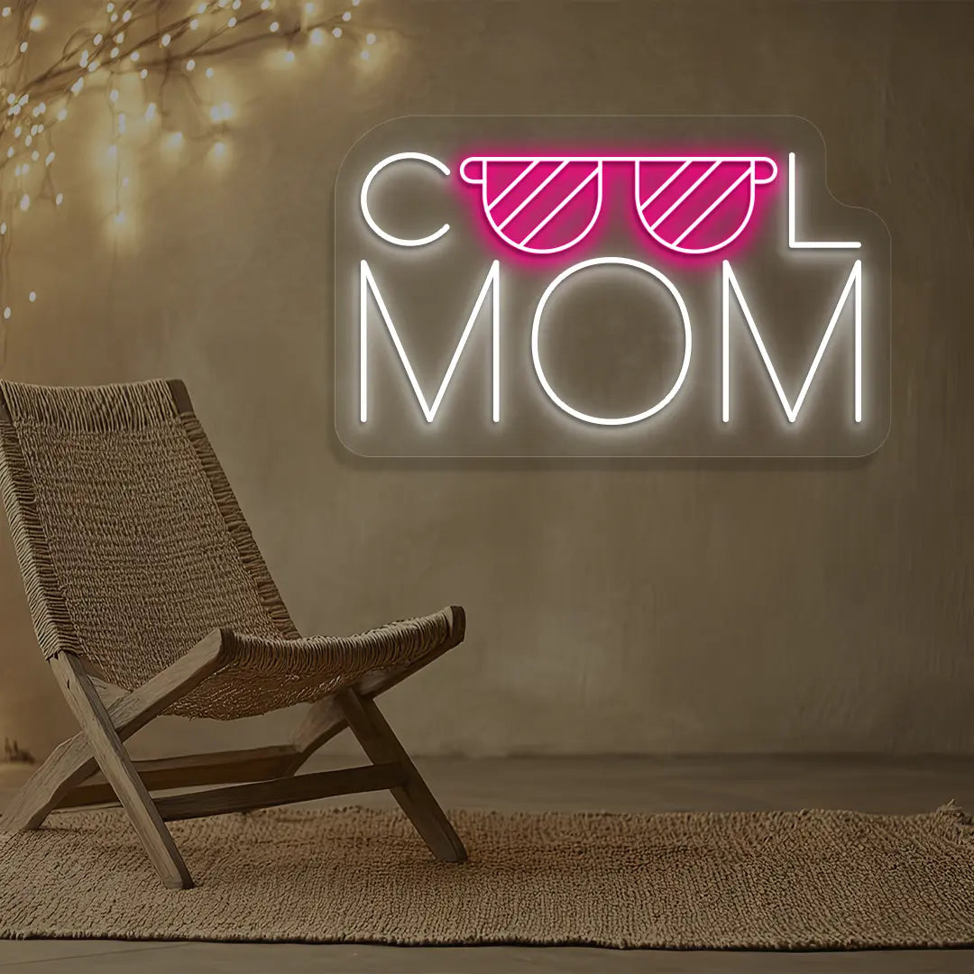 Cool Mom Trendsetter Neon Sign