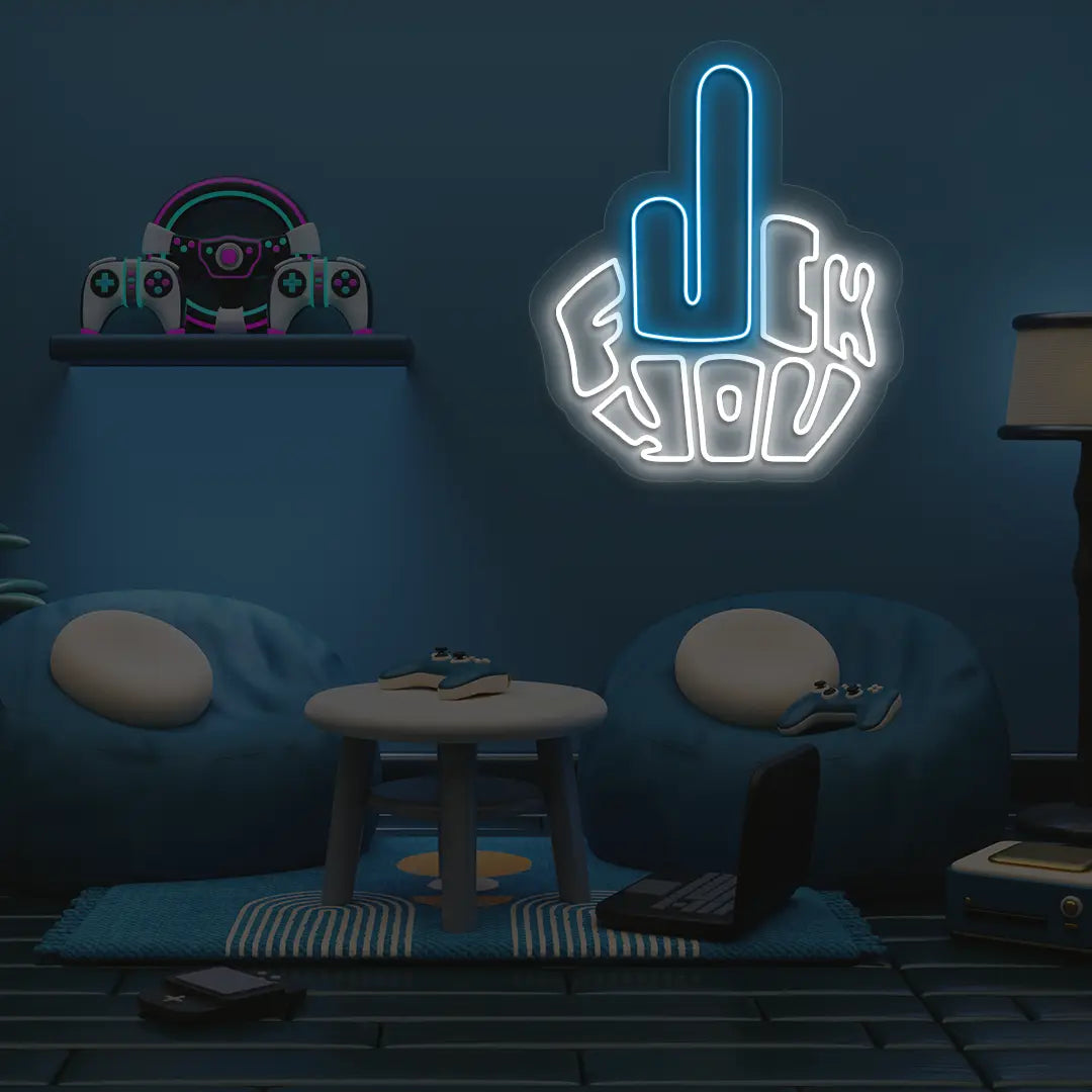F*ck You Neon Artwork Sign