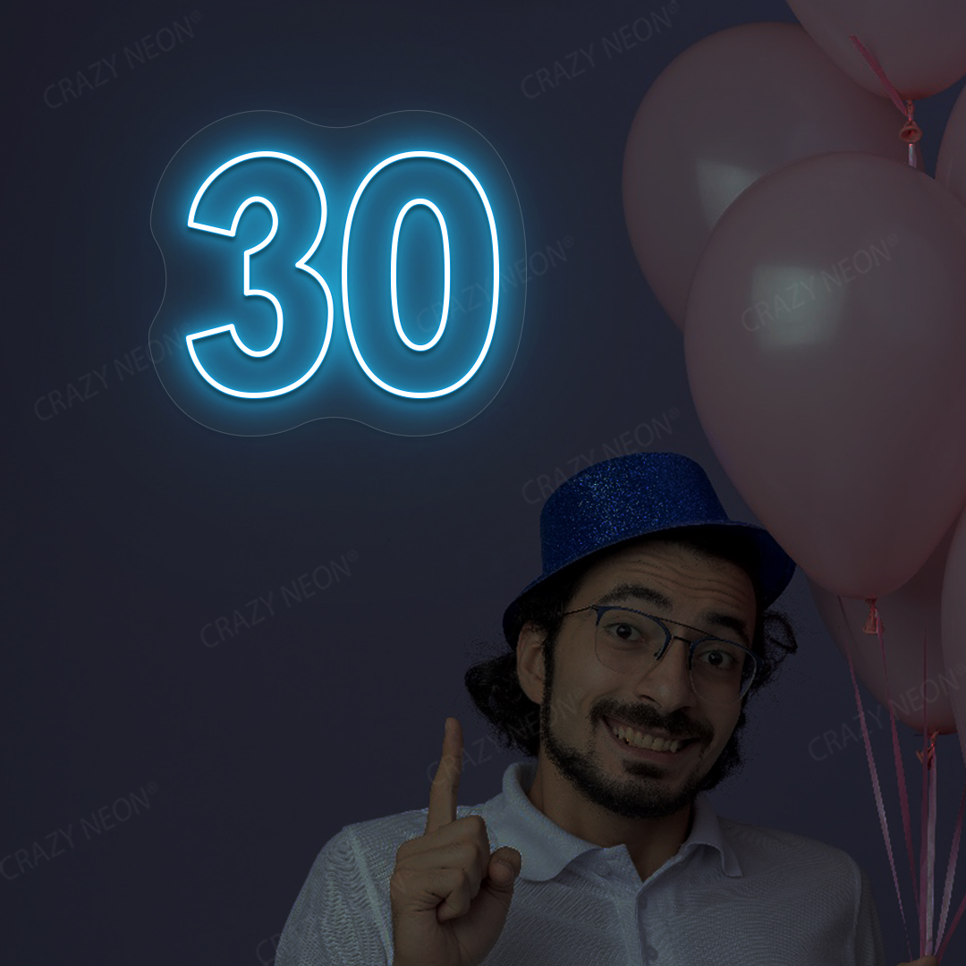 30 Neon Sign
