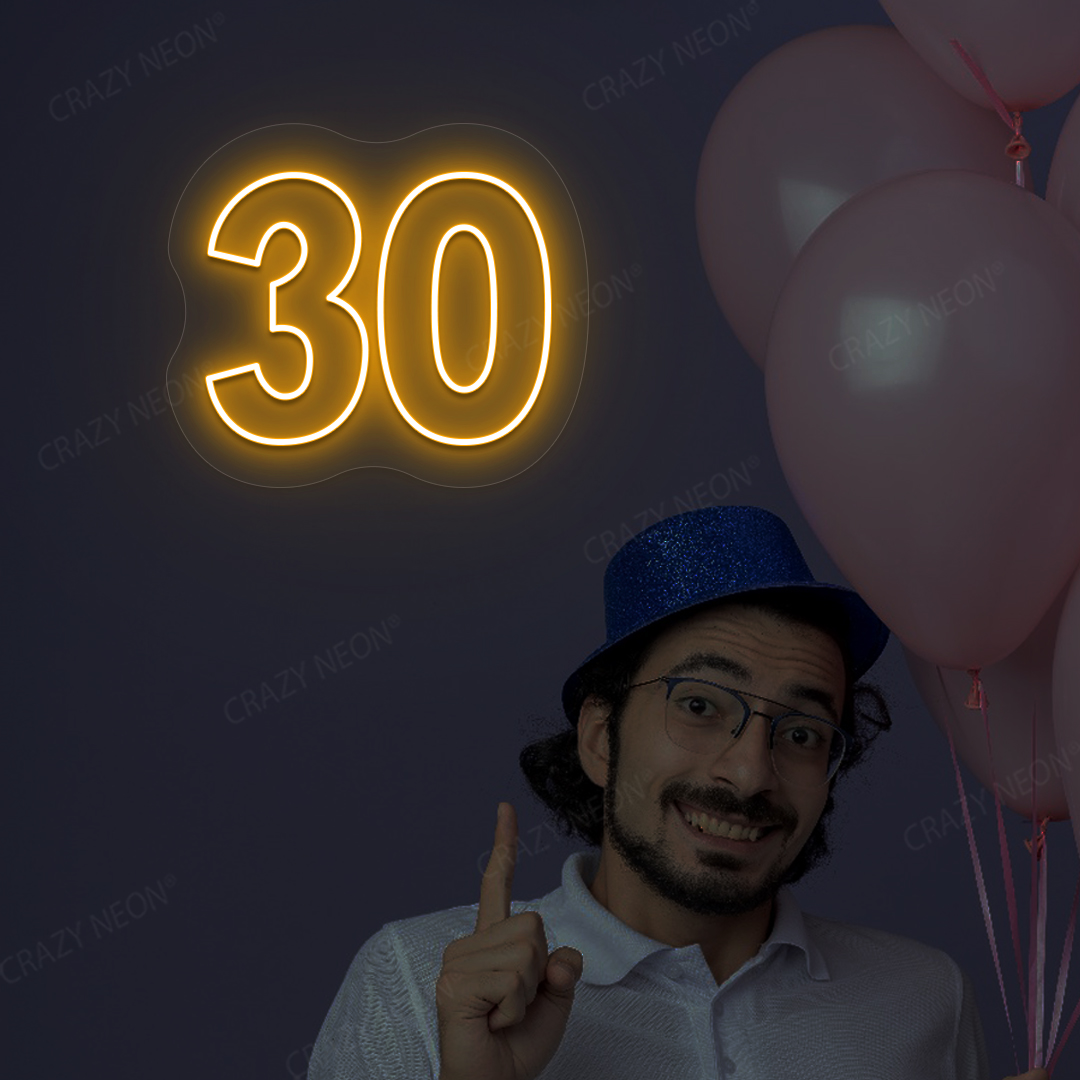 30 Neon Sign