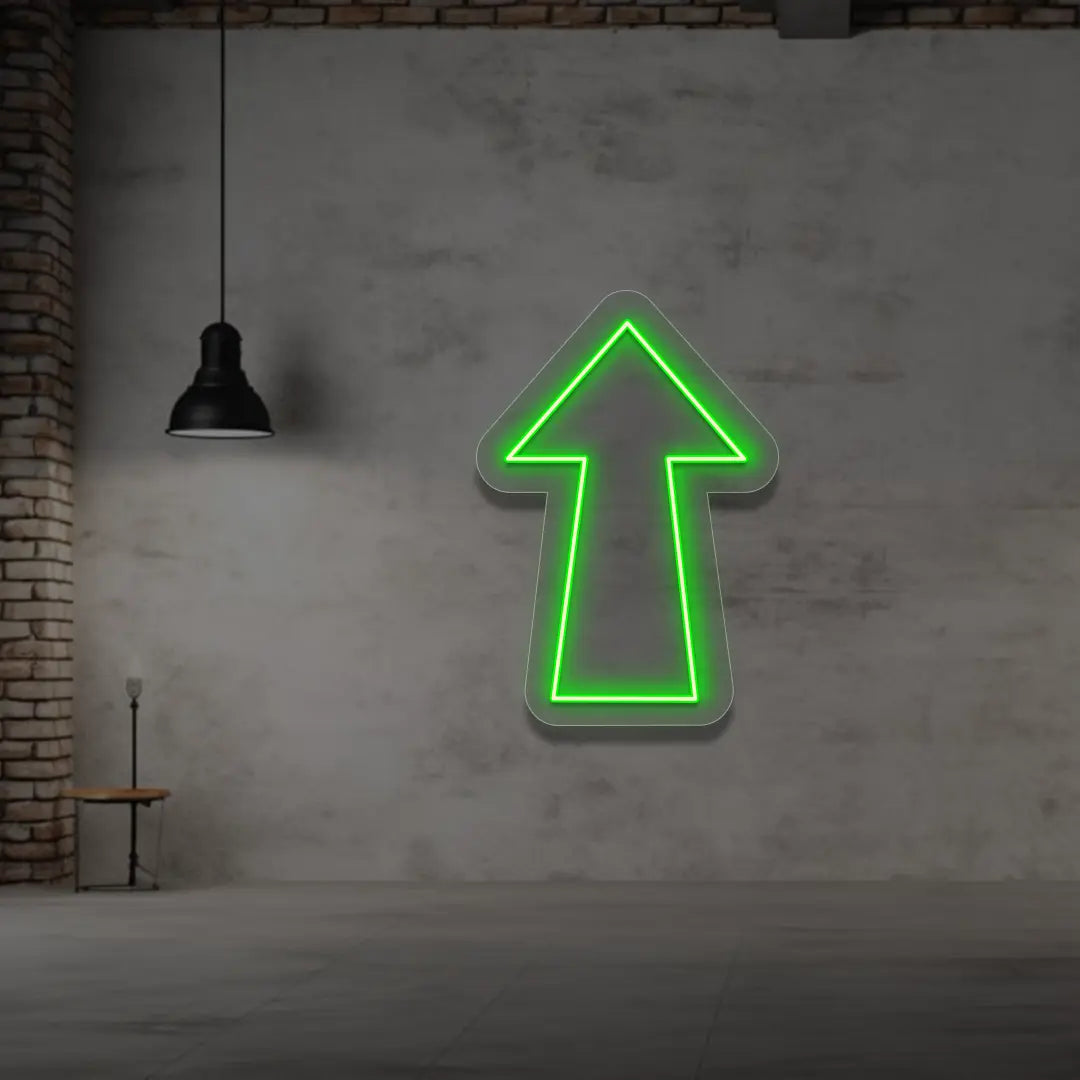 UP Arrow Neon Sign
