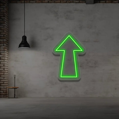 UP Arrow Neon Sign