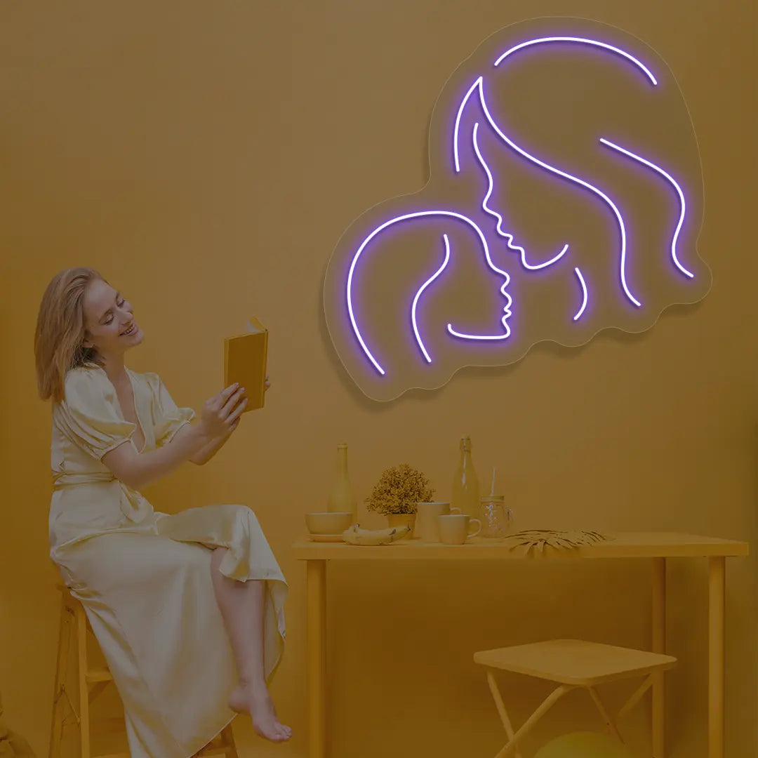 Mama & Me Neon Sign