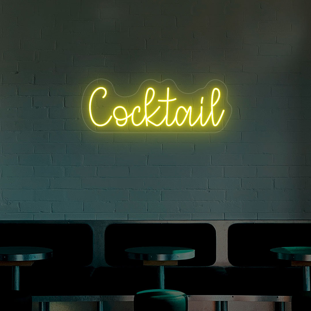 Crazy Cocktail Bar Neon Sign
