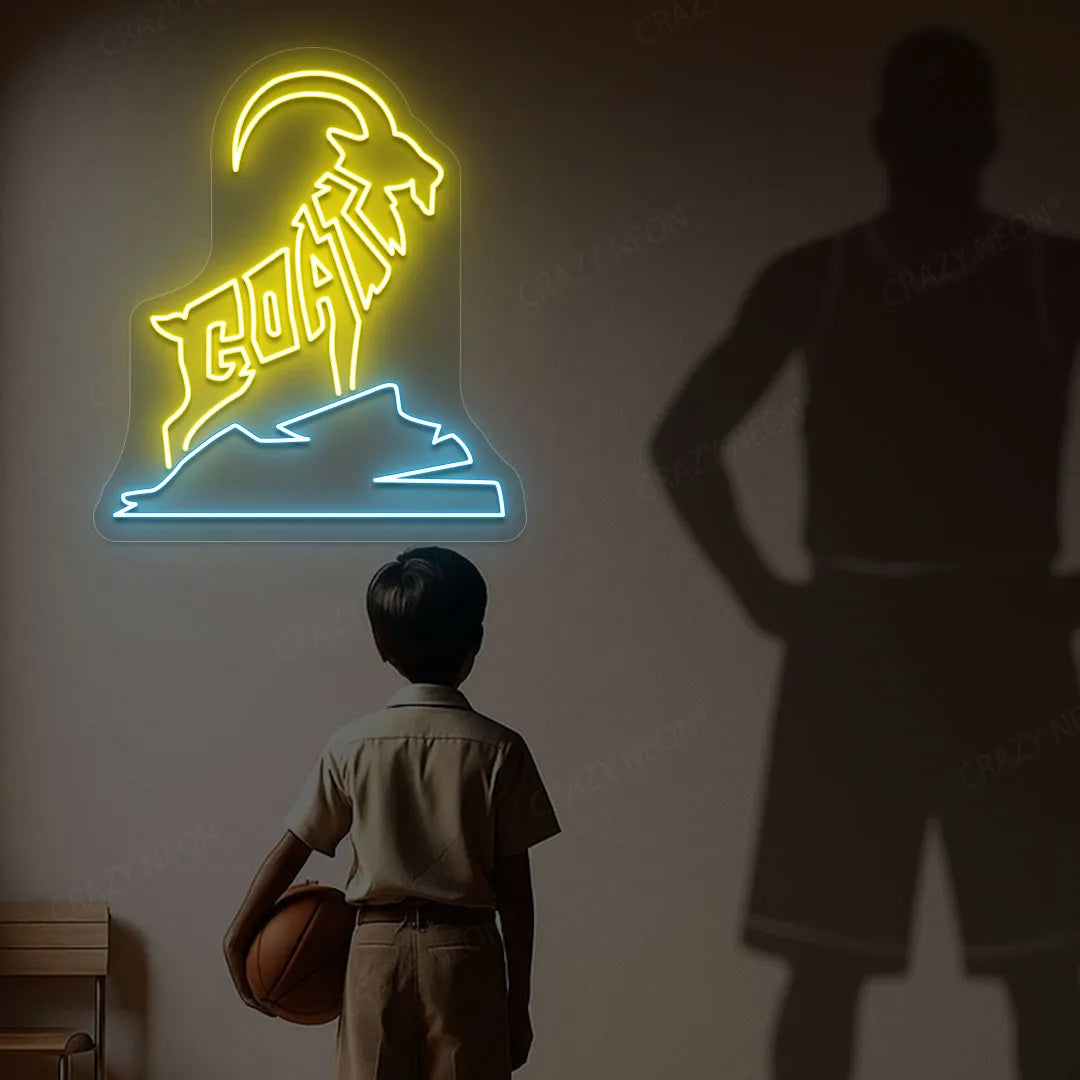 GOAT Neon Sign