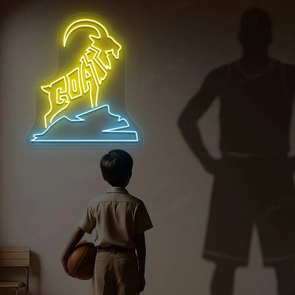 GOAT Neon Sign